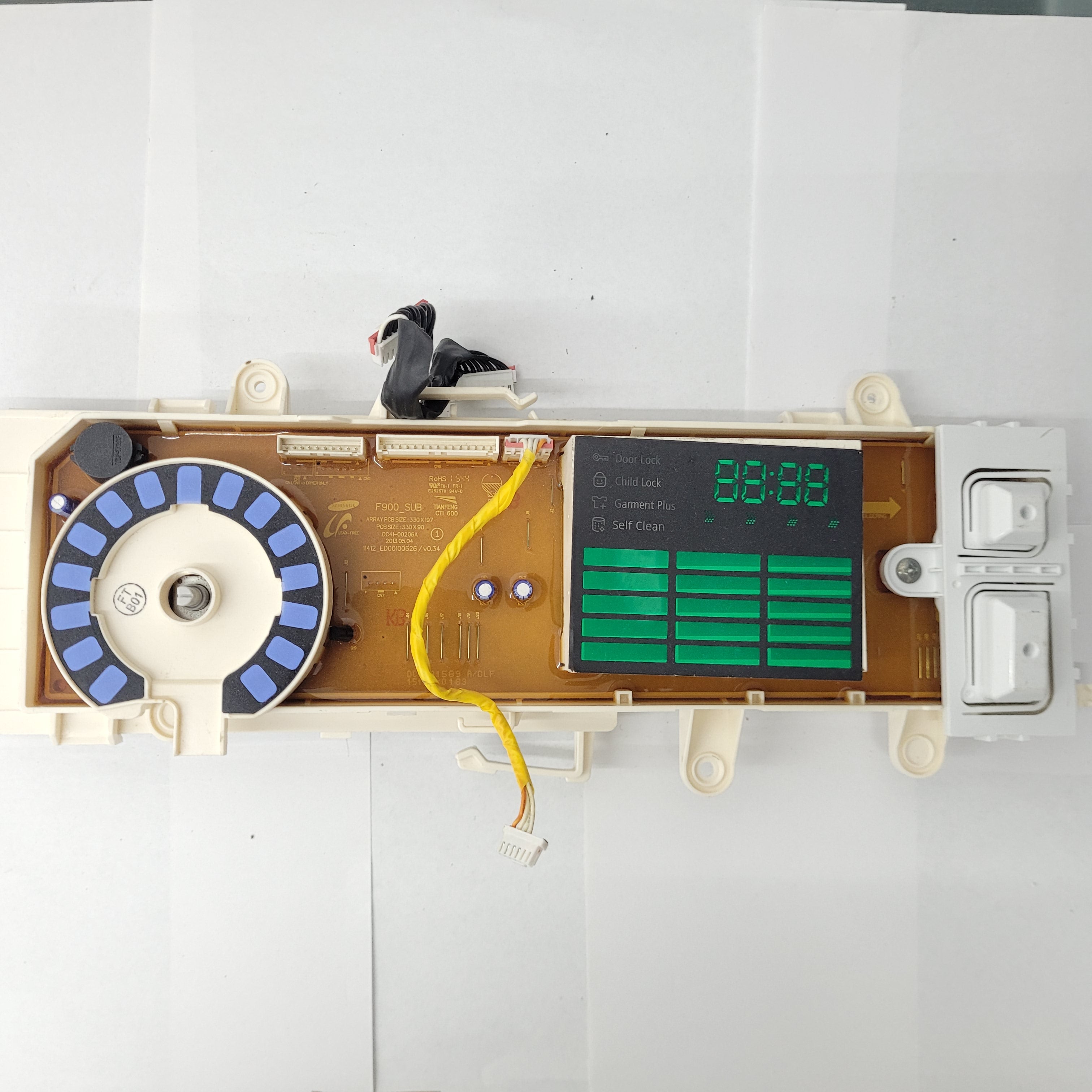 SAMSUNG-DRYER-CONTROL-BOARD-DC41-00206 SAMSUNG-DRYER-CONTROL-BOARD-DC41-00206